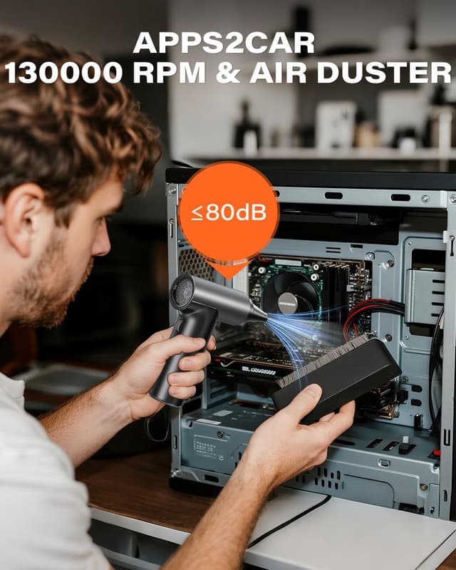 Detalle 2 de APPS2Car Soffiatore elettrico 130000 giri/min