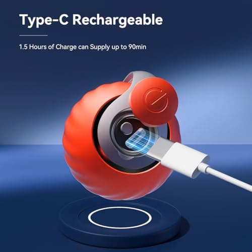 Detalle de Kinizuxi Speedy Tail 2.0: pelota interactiva para gatos con cola de plumas y 2 modos