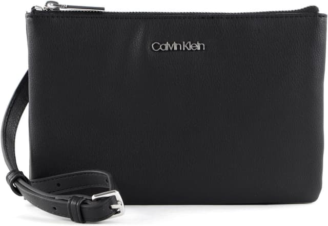Detalle de Calvin Klein CK Must Ew Xbody Mujer 👜 Pequeño Negro