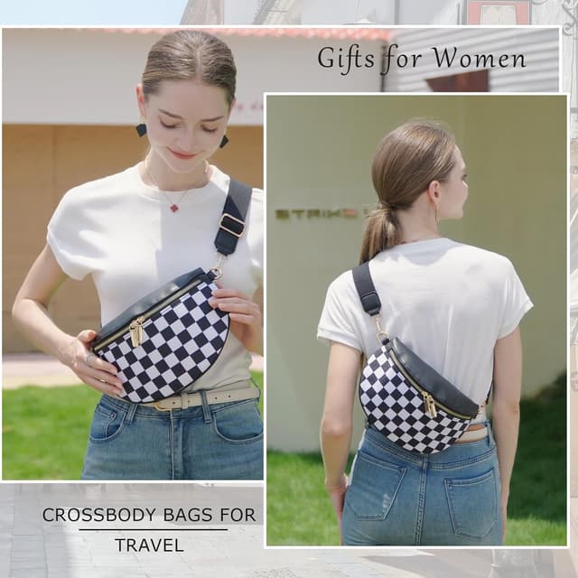 Thumbnail 3 de Unisoul Bauchtasche Groß Nylon Crossbody