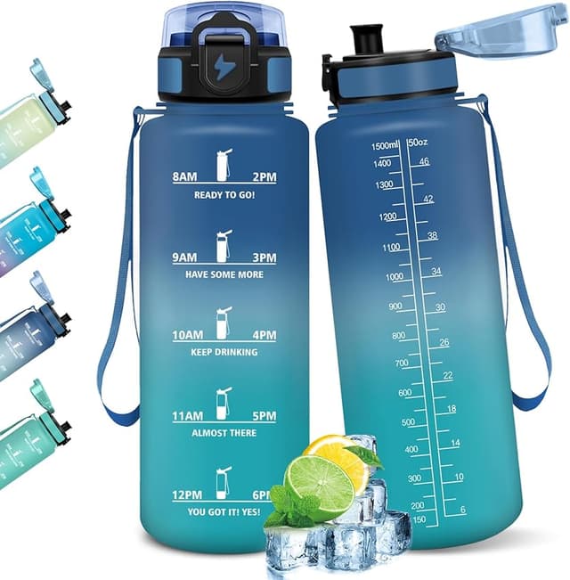 Detalle de HoneyHolly Botella Agua 1,5 L marcador de tiempo