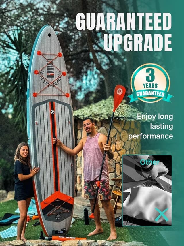 Thumbnail 4 de niphean Extra Large Inflatable Paddle Board 500 lbs