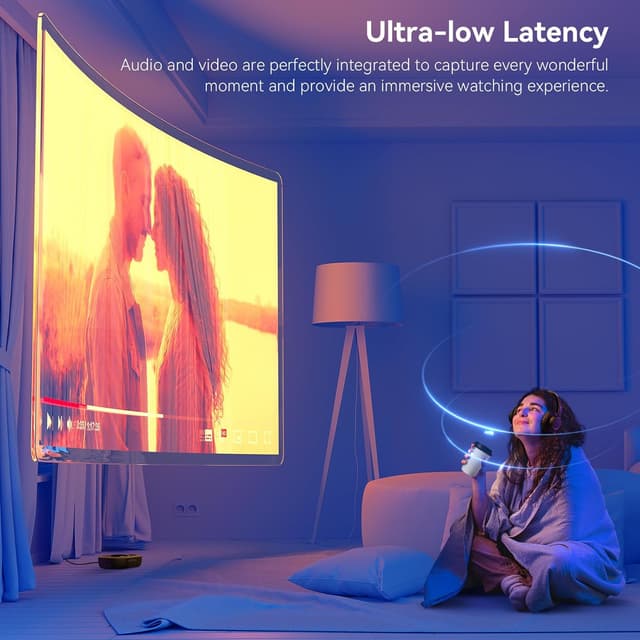 Detalle de LEVN Wireless Headphones 65h TV headphones