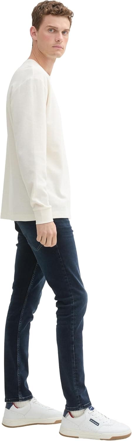 Detalle 2 de Tom Tailor Uomo Jeans Troy Slim 1021160 a 5 tasche