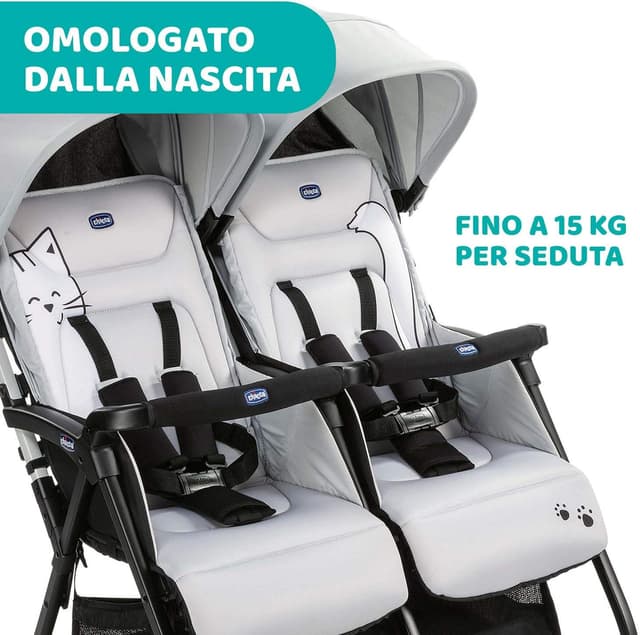 Thumbnail 5 de Chicco OHlalà Twin Gemellare passeggino leggero