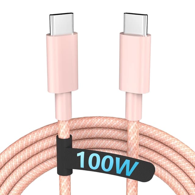 Detalle de TIGOJH USB-C to USB-C cable 100W, 2m