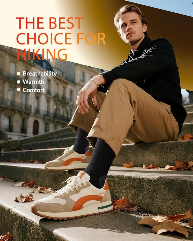 Thumbnail 6 de PULIOU Merino Wool Socks 3-Pack