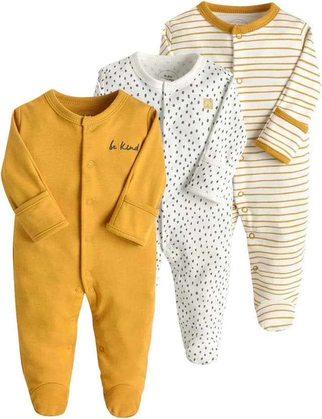 Detalle de Minizone Baby Romper Set 3pcs, 6-9 Months