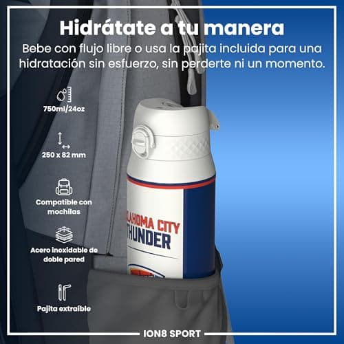 Thumbnail 1 de Gourde NBA Oklahoma City Thunder, 750 ml, étanche ⚙