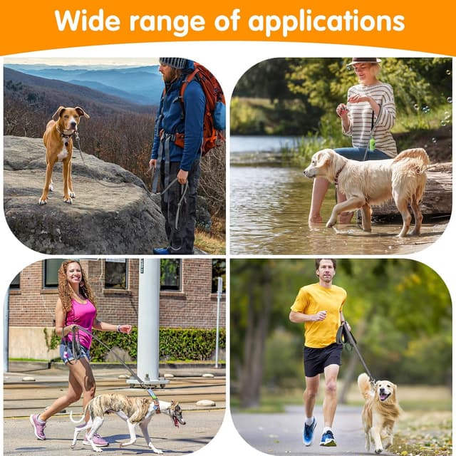 Detalle 2 de Long Line Dog Lead 15m Reflective Training