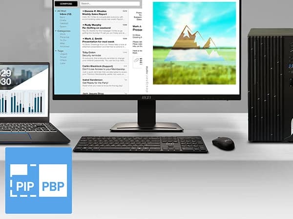 Thumbnail 11 de MSI PRO MP273UDE 27" Monitor