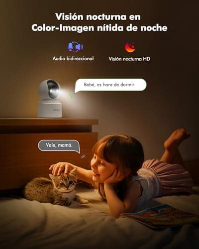 Thumbnail 6 de Mrowly Mrowly 2.5K 4MP cámara WiFi interior