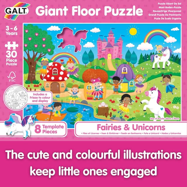 Detalle 1 de Galt Giant Floor Puzzle 30 pieces
