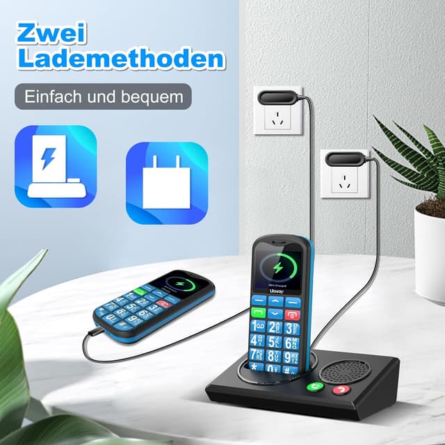 Thumbnail 5 de Tosaju Téléphone 4G Senior 1000 mAh