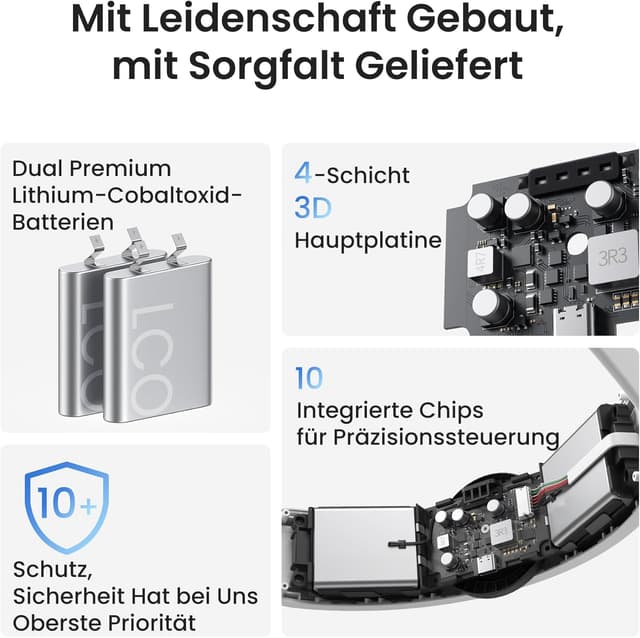 Detalle 2 de KIWI design K4 Boost Komfort Head Strap mit Akku für Meta Quest 3/Quest 3S