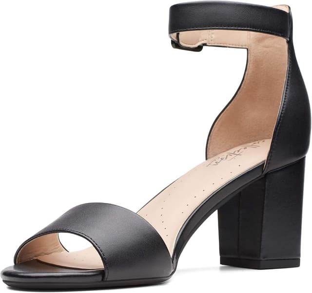 Detalle de Clarks Women’s Deva Mae Ankle Strap Heels