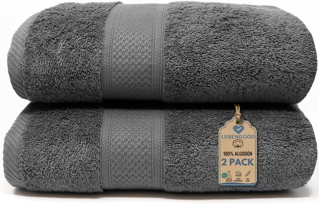 Imagen de LEBENGOOD Juego de Toallas 70x140 550gsm en OfertitasTOP