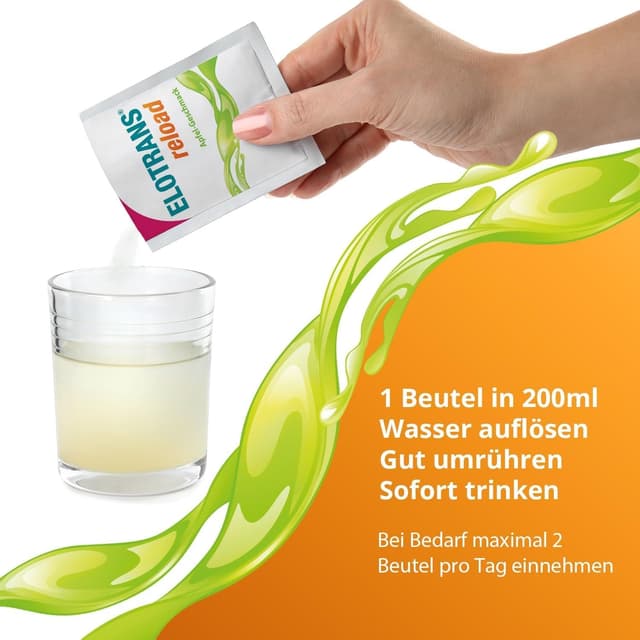 Thumbnail 5 de ELOTRANS reload 2 x 15 Beutel Elektrolyt-Mischung 🍏