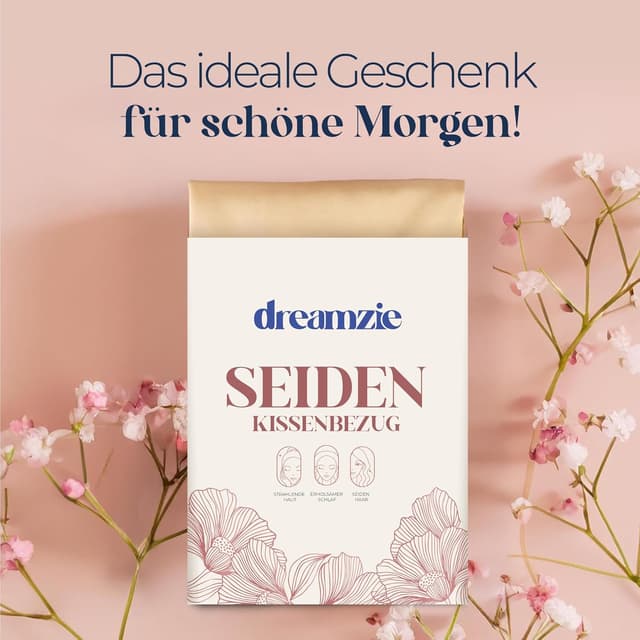 Thumbnail 6 de DREAMZIE Seidenkissenbezug 40x60 cm