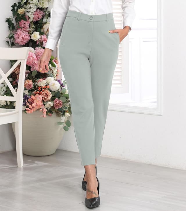 Detalle 2 de GRECERELLE Yoga Office Trousers Stretchy