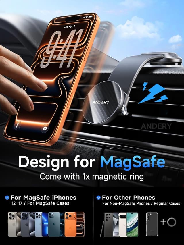Thumbnail 5 de MagSafe Car Phone Holder 360° Adjustable