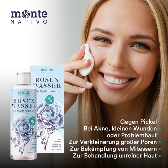 Thumbnail 5 de Monte Nativo Rosenwasser Hyaluron 400ml 🌺
