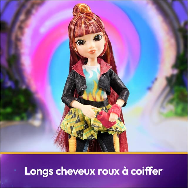 Detalle de Unicorn Academy L’École des Licornes – Poupée mannequin Valentina 24 cm avec accessoires (à partir de 4 ans)