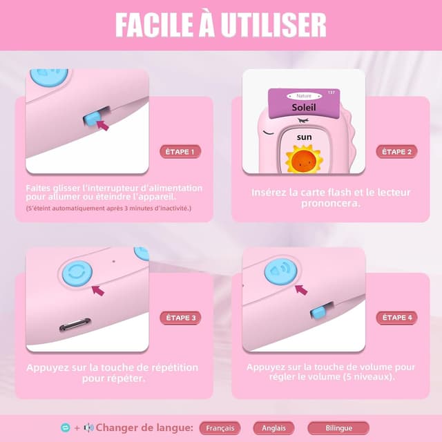 Thumbnail 2 de Cartes Flash Parlantes 112 cartes 🎓