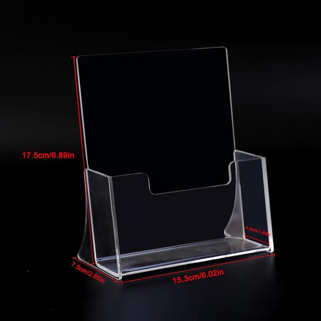 Detalle 2 de ROSSHINE A5 Leaflet Holder 2 Pack