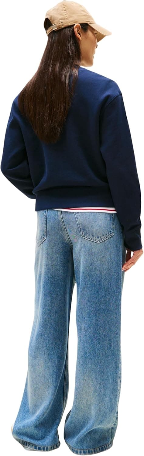 Detalle 2 de Tommy Hilfiger lurex script sweatshirt