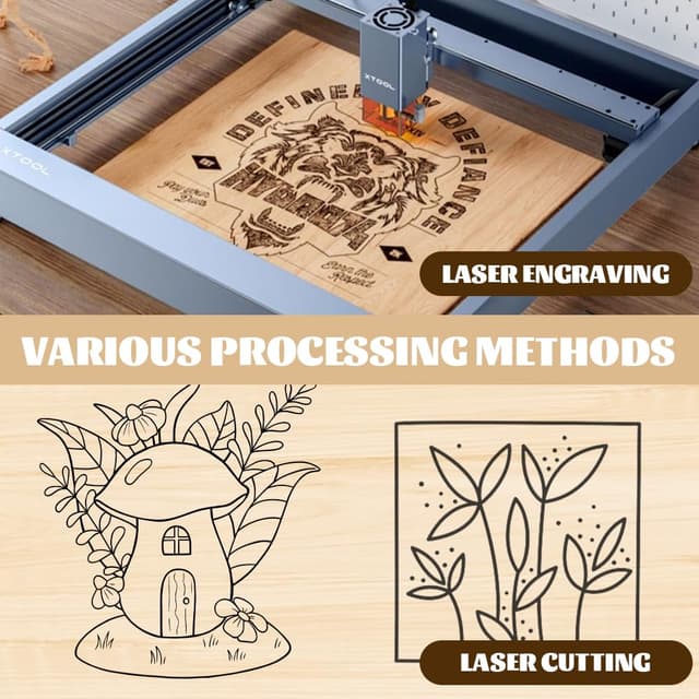 Detalle 2 de 8x Sperrholplatten 3 mm (A3, 420 x 300 x 3 mm) aus Lindenholz für Basteln, Laser & Modellbau