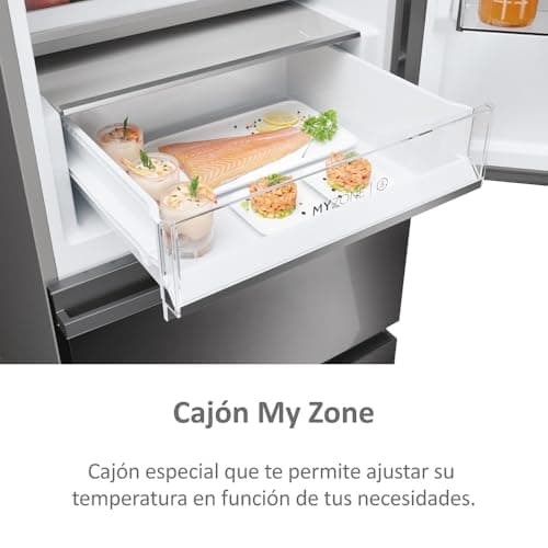 Detalle 2 de Haier 3D 60 Series 5 HTW5620CNMP: frigorífico combi Total No Frost con WiFi y My Zone Pro
