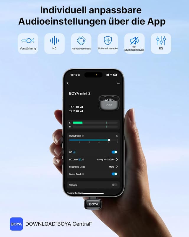 Thumbnail 4 de BOYA MINI Ansteckmikrofon 5 g 🎙