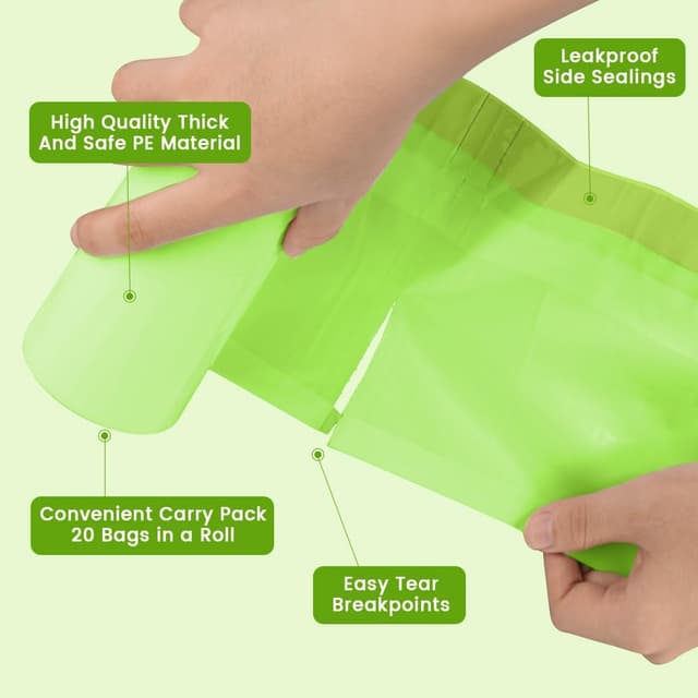 Detalle de ACWOO Sac Hygiénique Chaise Percée 50Pcs 53x40cm