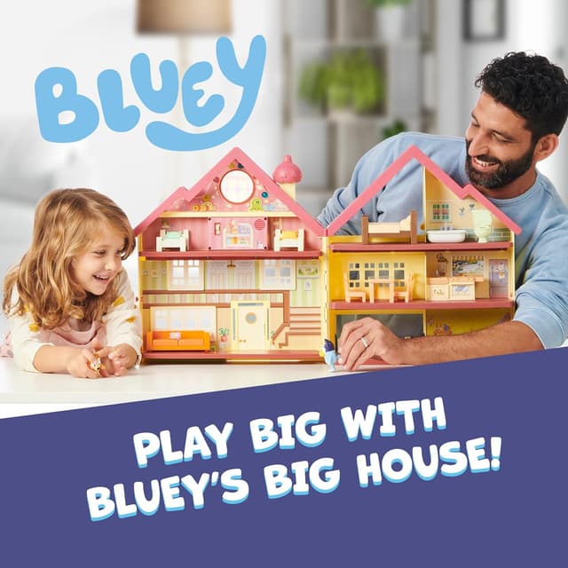 Detalle 2 de Bluey XL Playhouse 17 in Playset