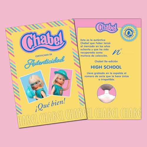 Thumbnail 6 de Chabel High School Muñeca 1989 con Uniforme y Accesorios