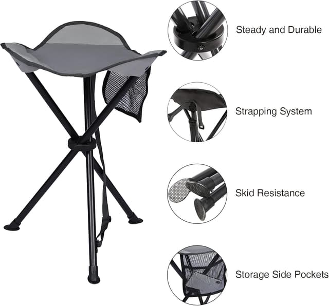 Thumbnail 5 de Portal Folding Stool 102 kg capacity camping stool