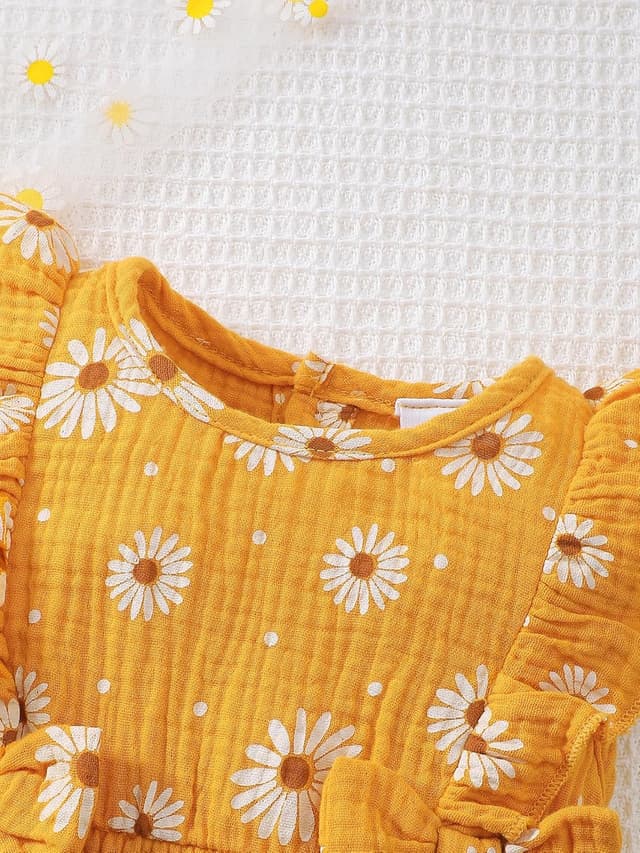 Thumbnail 4 de UUAISSO Neugeborenes Baby Mädchen Overall 0–18 Monate 👶