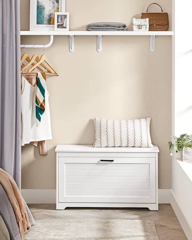 Detalle de VASAGLE panca scarpiera 80 cm per ingresso