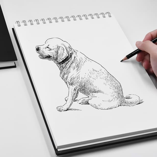 Thumbnail 5 de Stationery Island Sketch Book A4 200GSM