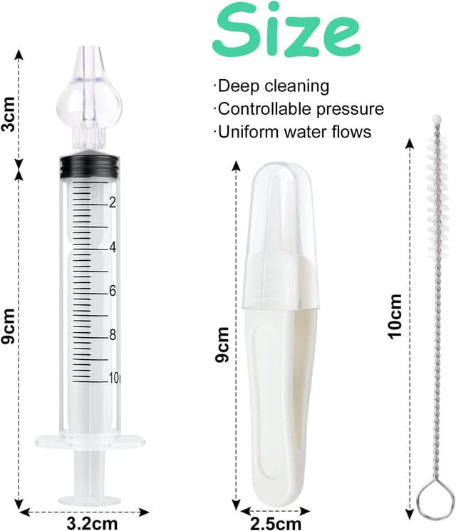 Detalle de Aolso Nasenspüler für Babys, 10 ml