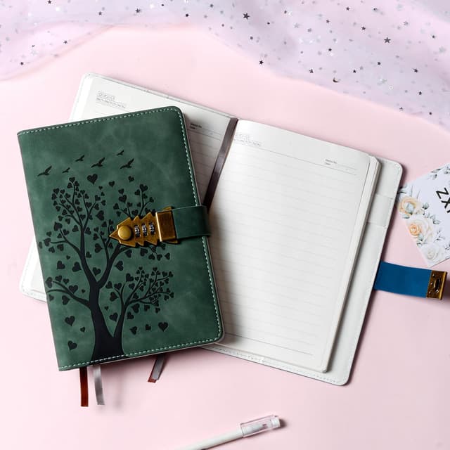 Detalle 2 de HwxBen Diario Segreto A5 con lucchetto