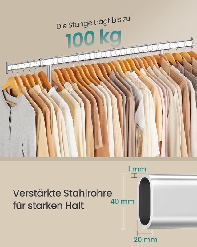 Thumbnail 2 de SONGMICS Kleiderständer HSR13S 100 kg Traglast