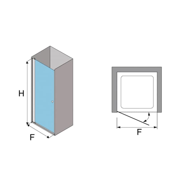 Thumbnail 3 de Profiltek Arcoiris Plus AC-210 mampara 6 mm 195 cm ✅