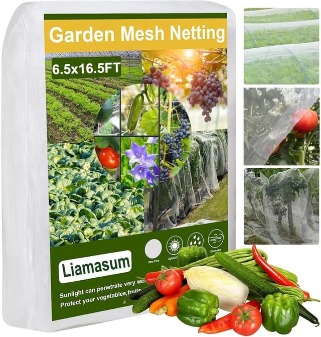 Detalle de Ultra Fine HDPE Gardening Mesh Netting for Pest and Bird Protection (2x5m)
