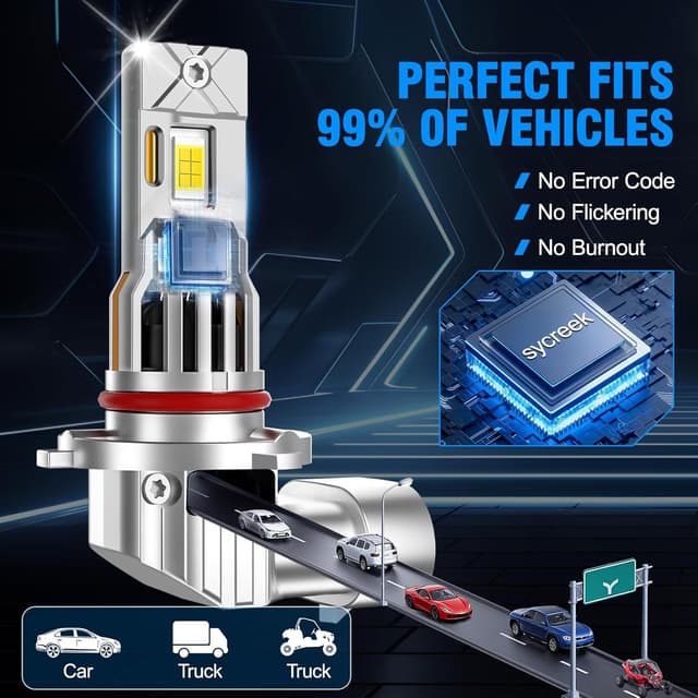 Thumbnail 2 de Sycreek HB3 LED 9005 32000LM 6500K