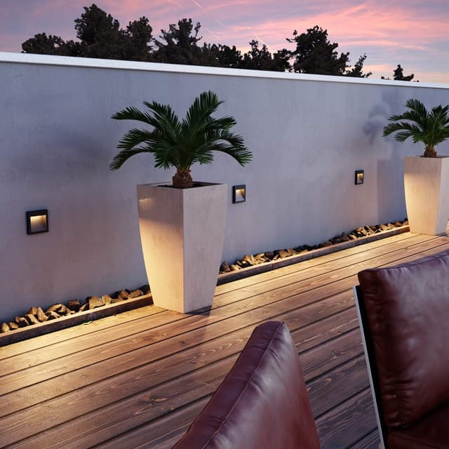 Thumbnail 4 de ledscom.de NOLA aplique empotrable 90 x 90 mm