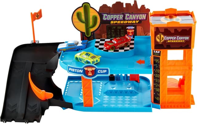 Detalle de Disney Pixar Cars Glow Racers Taller ✨ Conjunto 3 Coches 1:55