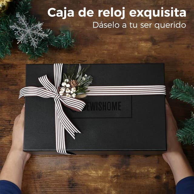 Thumbnail 6 de BEWISHOME ESSH02Y caja para 12 relojes 🕰