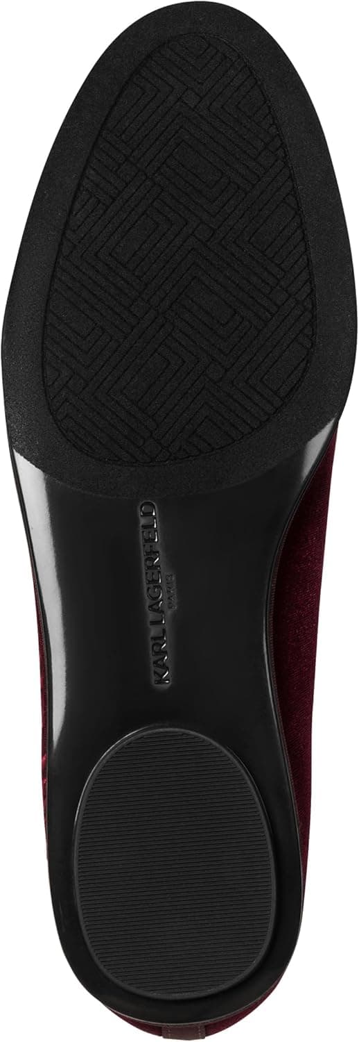 Detalle 2 de Karl Lagerfeld Vaneda Ikonic Flat with Embroidery Patches